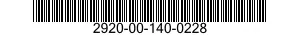 2920-00-140-0228  2920001400228 001400228