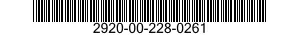 2920-00-228-0261  2920002280261 002280261