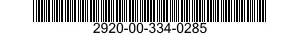 2920-00-334-0285  2920003340285 003340285