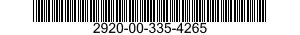 2920-00-335-4265 REGULATOR,ENGINE GENERATOR 2920003354265 003354265