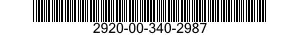 2920-00-340-2987  2920003402987 003402987