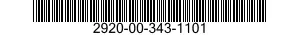2920-00-343-1101  2920003431101 003431101