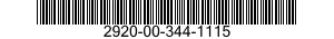 2920-00-344-1115  2920003441115 003441115