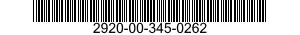 2920-00-345-0262  2920003450262 003450262