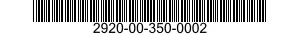 2920-00-350-0002  2920003500002 003500002