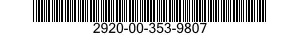 2920-00-353-9807  2920003539807 003539807