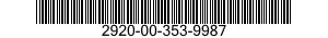 2920-00-353-9987  2920003539987 003539987