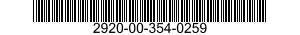 2920-00-354-0259  2920003540259 003540259