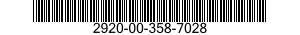 2920-00-358-7028 DISTRIBUTOR,IGNITION SYSTEM 2920003587028 003587028