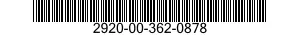 2920-00-362-0878  2920003620878 003620878