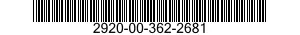 2920-00-362-2681  2920003622681 003622681