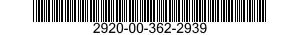 2920-00-362-2939  2920003622939 003622939