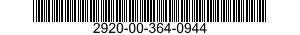 2920-00-364-0944 RING,RETAINING 2920003640944 003640944