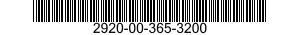 2920-00-365-3200  2920003653200 003653200