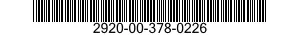 2920-00-378-0226  2920003780226 003780226