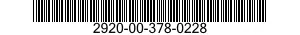 2920-00-378-0228  2920003780228 003780228
