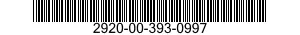 2920-00-393-0997  2920003930997 003930997