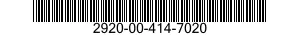 2920-00-414-7020  2920004147020 004147020