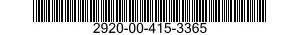 2920-00-415-3365  2920004153365 004153365