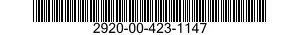 2920-00-423-1147 GENERATOR,ENGINE ACCESSORY 2920004231147 004231147