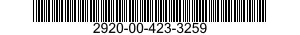 2920-00-423-3259  2920004233259 004233259