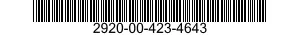 2920-00-423-4643  2920004234643 004234643
