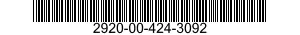 2920-00-424-3092 COUPLING,MAGNETO 2920004243092 004243092