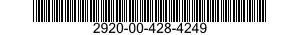 2920-00-428-4249 CUTOUT RELAY,ENGINE GENERATOR 2920004284249 004284249