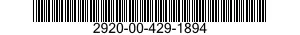 2920-00-429-1894  2920004291894 004291894