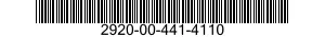 2920-00-441-4110  2920004414110 004414110