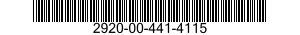 2920-00-441-4115  2920004414115 004414115