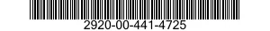 2920-00-441-4725  2920004414725 004414725