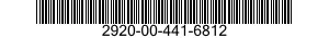 2920-00-441-6812  2920004416812 004416812