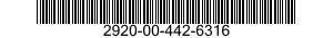 2920-00-442-6316  2920004426316 004426316