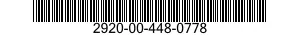 2920-00-448-0778  2920004480778 004480778