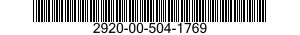 2920-00-504-1769  2920005041769 005041769