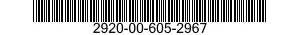 2920-00-605-2967 SPARK PLUG 2920006052967 006052967