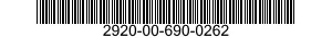 2920-00-690-0262  2920006900262 006900262