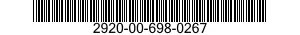 2920-00-698-0267  2920006980267 006980267