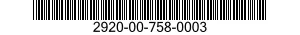 2920-00-758-0003 RELAY-SOLENOID,ENGINE STARTER,ELECTRICAL 2920007580003 007580003