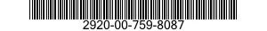 2920-00-759-8087  2920007598087 007598087