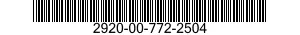 2920-00-772-2504  2920007722504 007722504