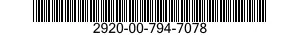 2920-00-794-7078  2920007947078 007947078