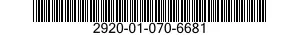 2920-01-070-6681 RELAY-SOLENOID,ENGINE STARTER,ELECTRICAL 2920010706681 010706681