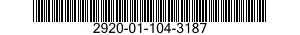 2920-01-104-3187 SWITCH 2920011043187 011043187