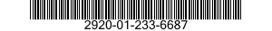 2920-01-233-6687  2920012336687 012336687