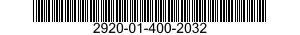 2920-01-400-2032 PARTS KIT,SOLENOID PLUNGER 2920014002032 014002032