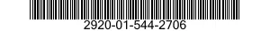 2920-01-544-2706 MOTOR,ENGINE STARTER,ELECTRICAL 2920015442706 015442706