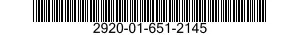 2920-01-651-2145 SPARK PLUG 2920016512145 016512145