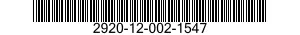 2920-12-002-1547  2920120021547 120021547